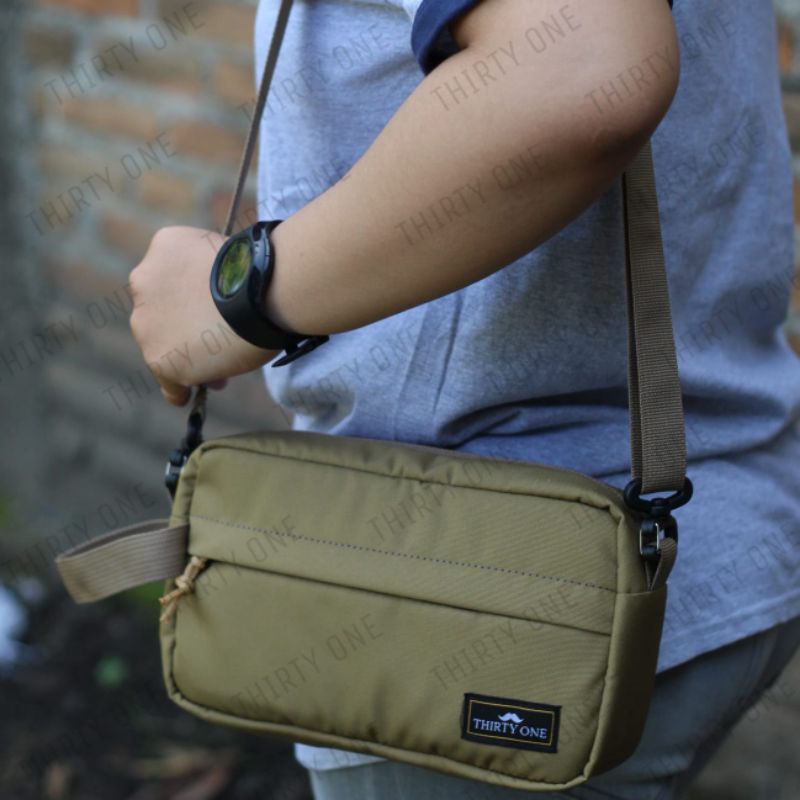 Tas Selempang - Slingbag - Handbag - Clutch - Pouch Waterproof - Slingbag Tedua