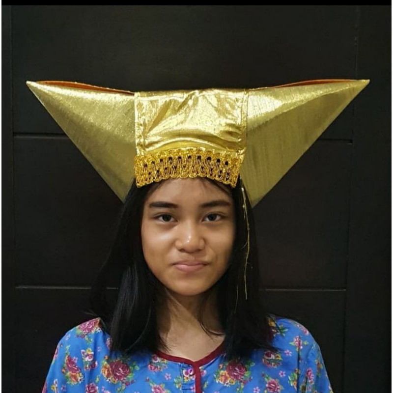 topi tanduk minang kabau // topi adat padang