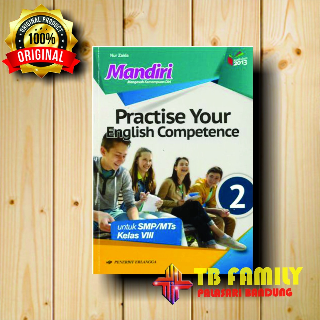 Buku seri soal Mandiri Bahasa Inggris Practise Your English Competence SMP MTs Kelas 7 8 9 K13N Revisi ERLANGGA BARU DAN ORIGINAL-2