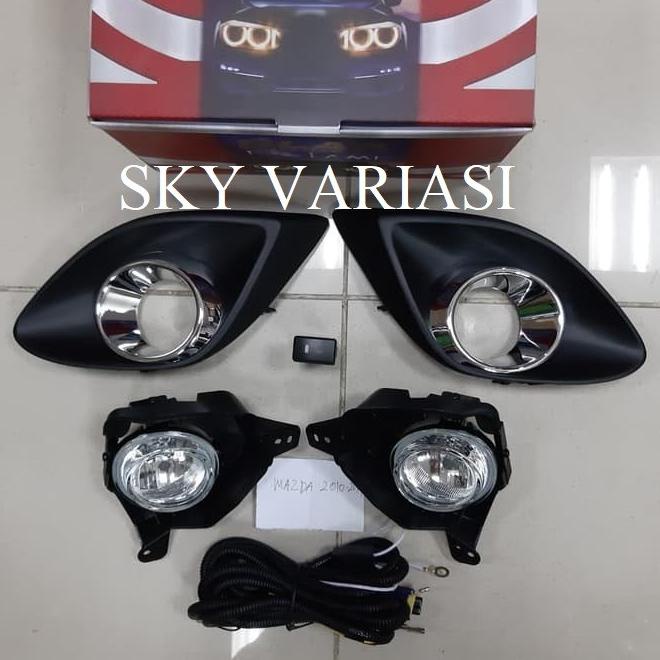 Fog Lamp Foglamp Lampu Kabut Mobil Mazda 2 2010 2011 2012 2013 2014