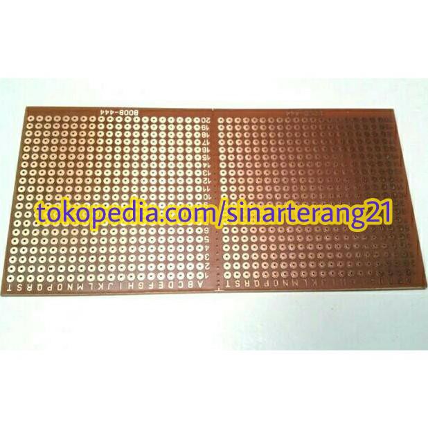 

Pcb Lubang Transistor Titik Besar 17X8 Cm Prototype Kosong Elektro Sin-Ter51 Dijamin