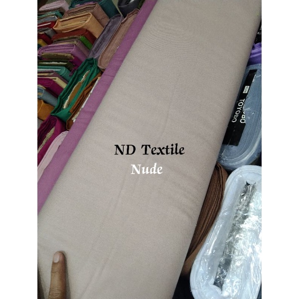 Kain Katun Toyobo/Katun Polos/Bridasmaid/Gamis/Bahan Kemeja