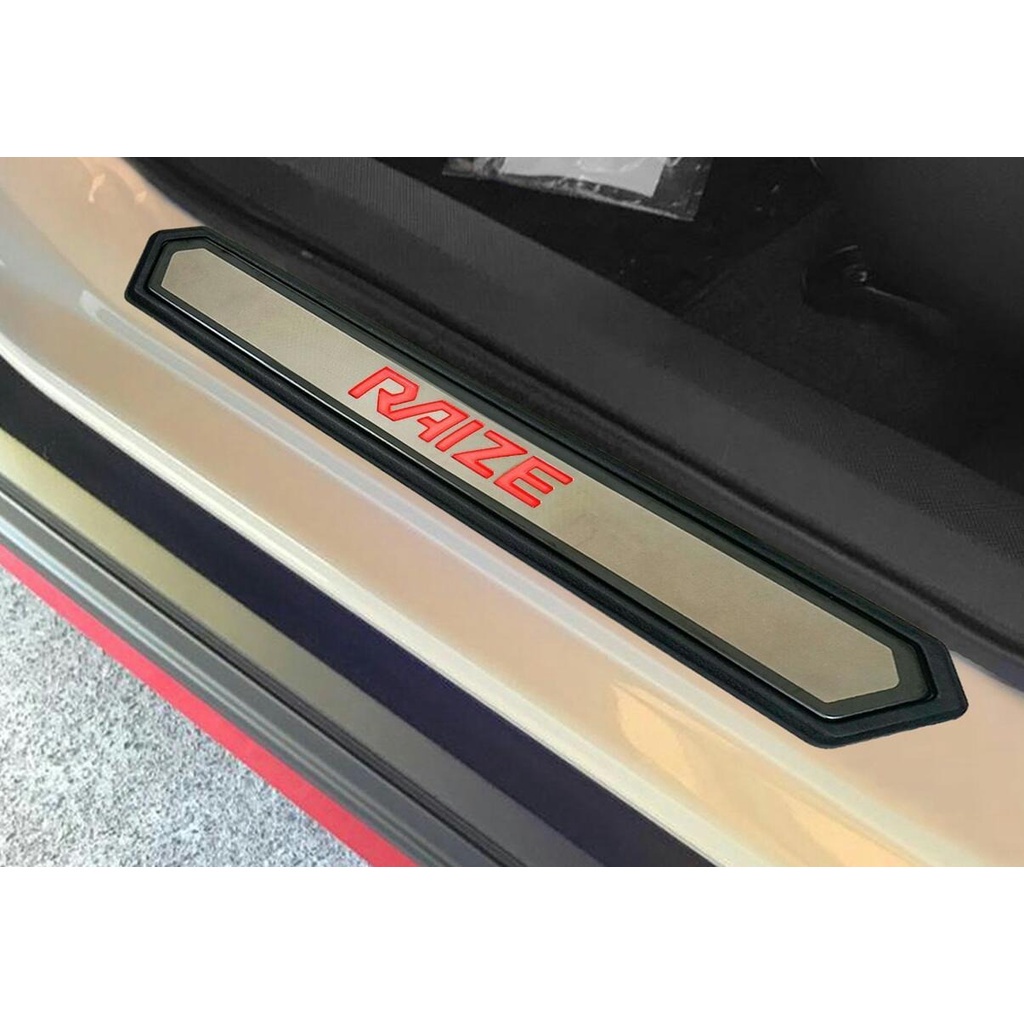 Sillplate Samping Toyota Raize 2021 Door Sill Plate Pintu Non Led