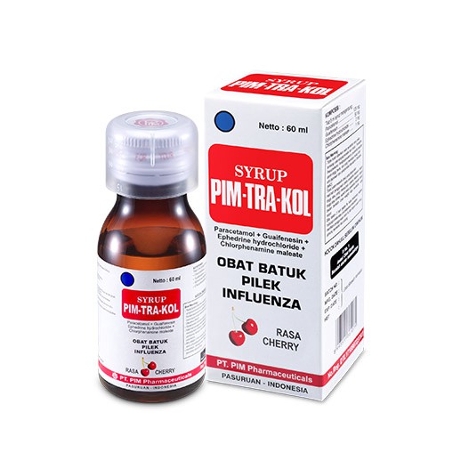 

PIM-TRA-KOL SIRUP 60ML CHERRY