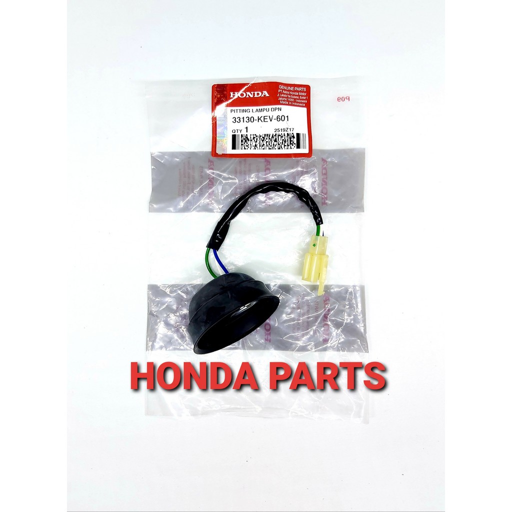 PITING PITTING LAMPU DEPAN KABEL SOKET REFLEKTOR SOCKET COMP HEADLIGHT SUPRA X FIT 33130-KEV-601