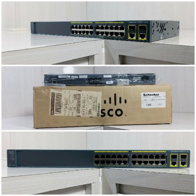 Switch Cisco Catalyst 2960seriesWS-C2960-24TC-L V09 Like New