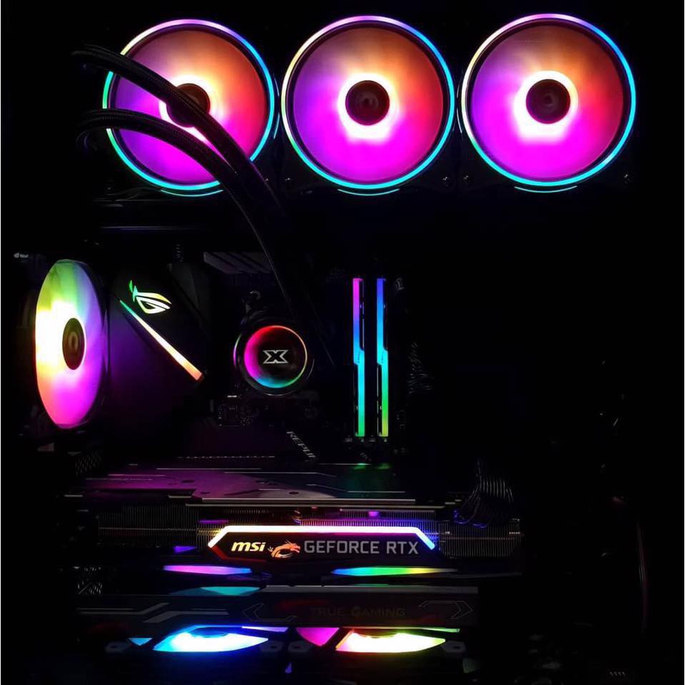 Liquid Cooler Xigmatek Aurora 360 3 Fan ARGB - CPU Fan Processor Gaming