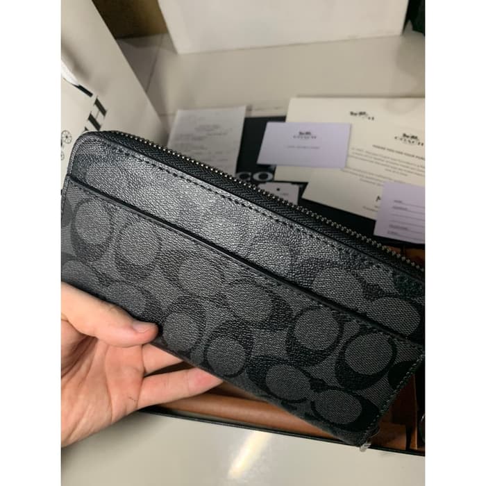 Coach Long Wallet Wolf ORIGINAL 100%