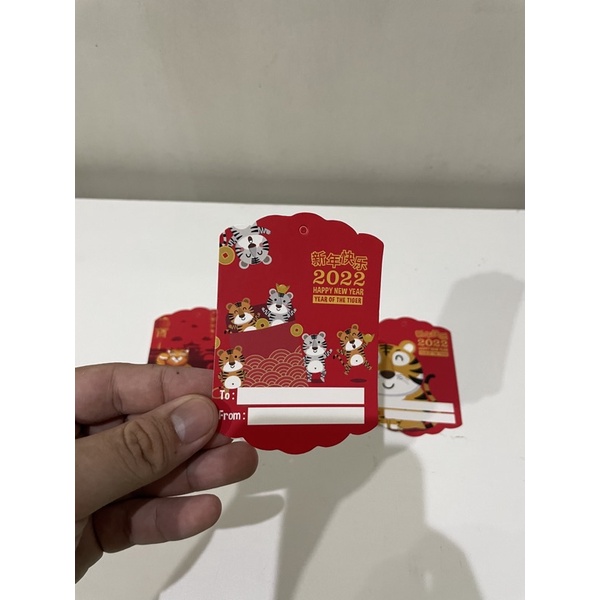 

tag imlek six tiger (HARGA TERTERA UNTUK 12 PCS TAG)