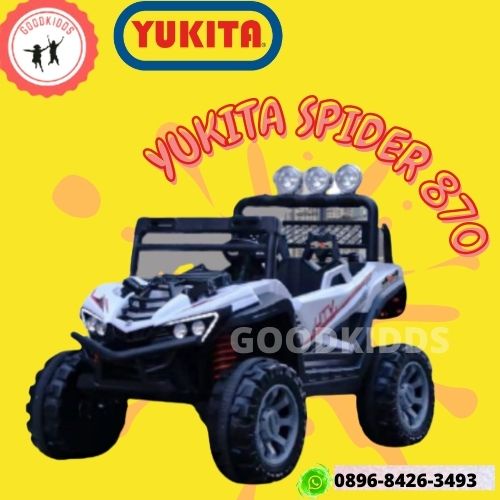 Mainan Anak Mobil Aki SPIDER - YUKITA 870 - Maenan Anak