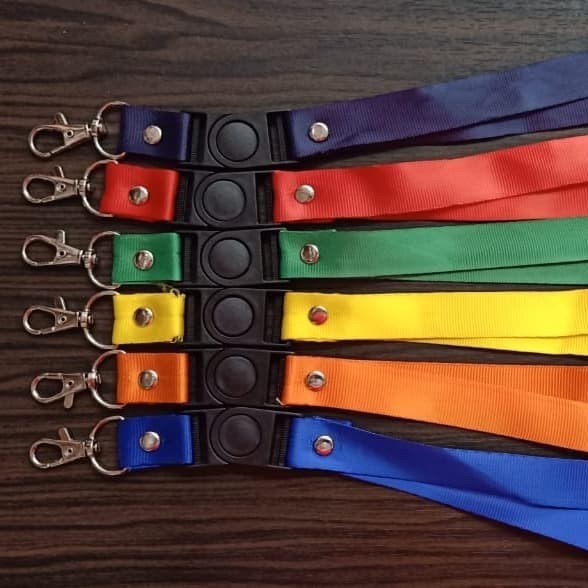 

Landyard 2cm Polos Tali ID Card Murah 90cm