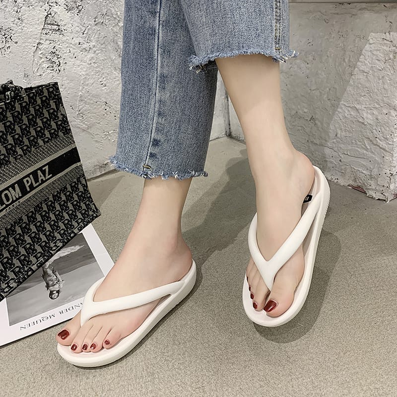 Sandal Jepit Wanita Terbaru Anti Gembos Nyaman Dipakai Awet Sendal Jepit Cewek Kekinian Import Sandal Japit Wanita Karet Lucu