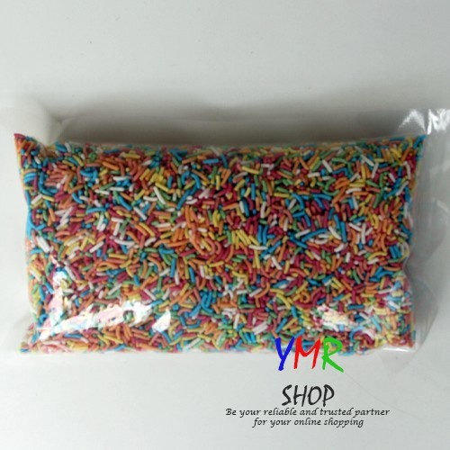 Tulip Meises Meses Mesis Warna Warni Pelangi Chocorice Rainbow 500Gr 500 Gr