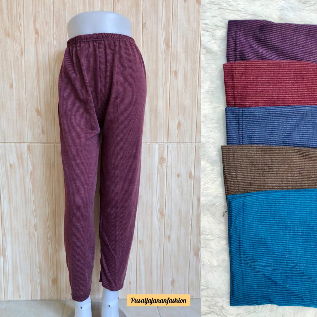 LEGGING TEBAL TERESA PANJANG / Celamis Silma Jumbo / Celana Wanita Los Spandex TERMURAH !!!