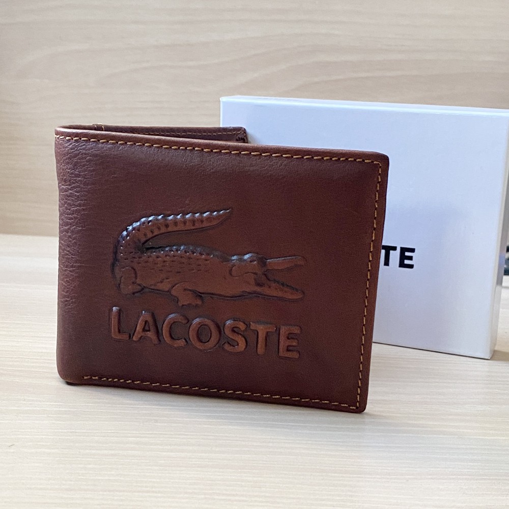 SHOPEE 6.6 SUPER SALE!! LACOSTE 3,DIMENSI TERBARU 2020 DOMPET PENDEK