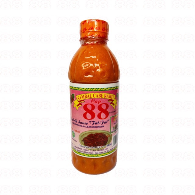 

88 Sambal Cabe Rawit “88” 350 ML (Khas Singkawang Kal-Bar)