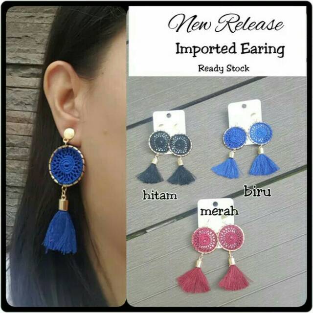 ANTING GIWANG KOREA TASSEL ROUND