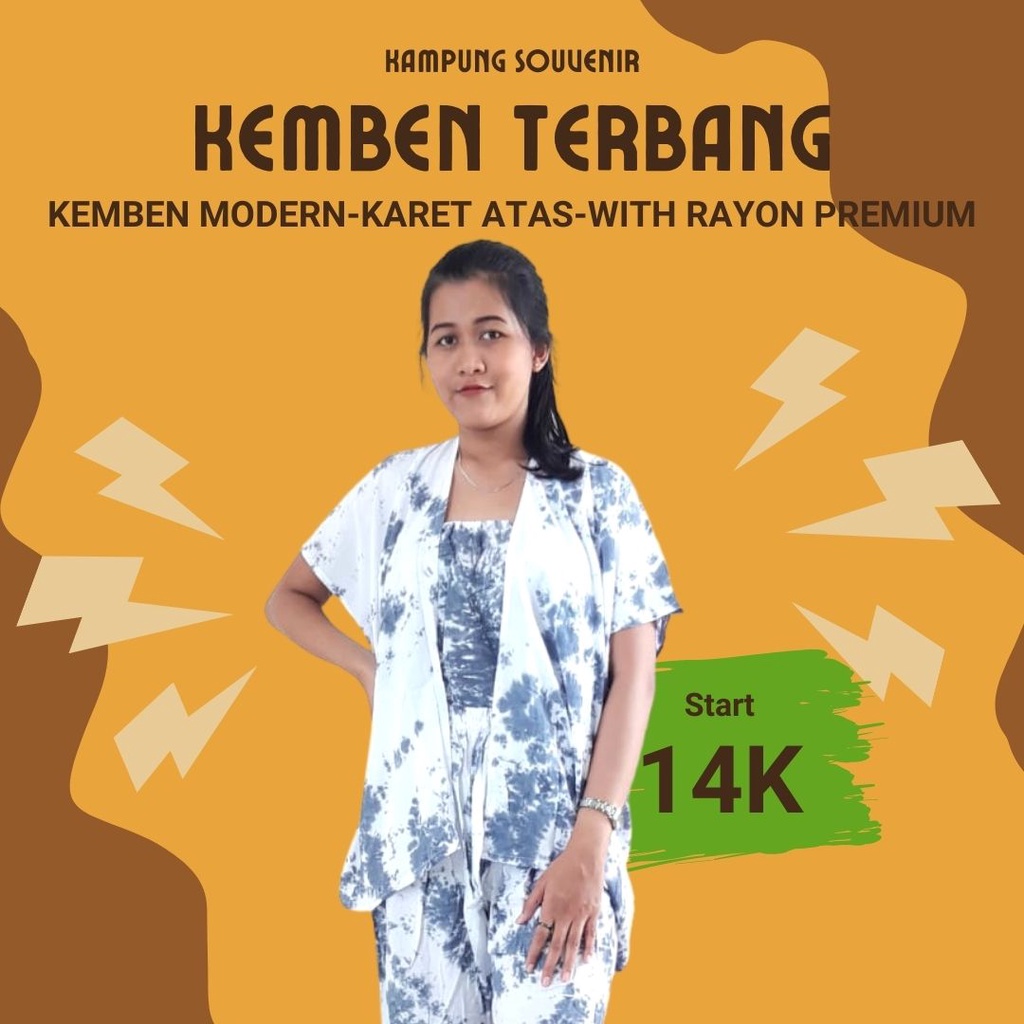 Kemben Terbang Bali Rayon Adem Baju Pantai Wanita Kekinian Oleh Oleh Khas Bali