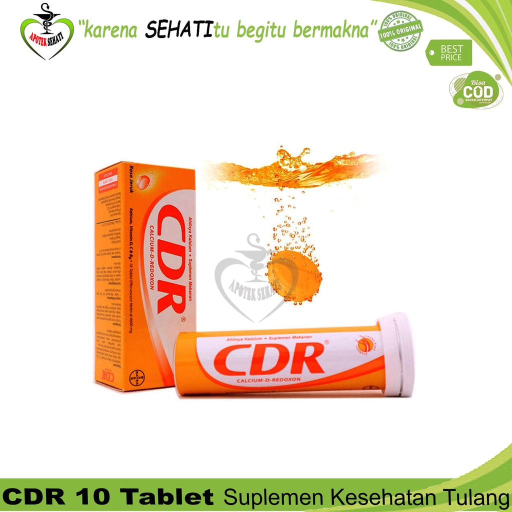 CDR EFFERVESCENT VITAMIN'10s TULANG