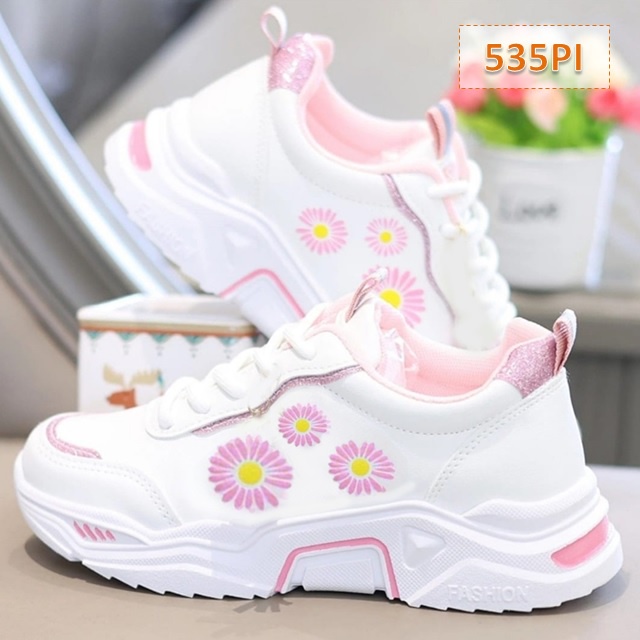 Sepatu Sneakers Anak Suns Cewek Cowok Tosca Pink (535)