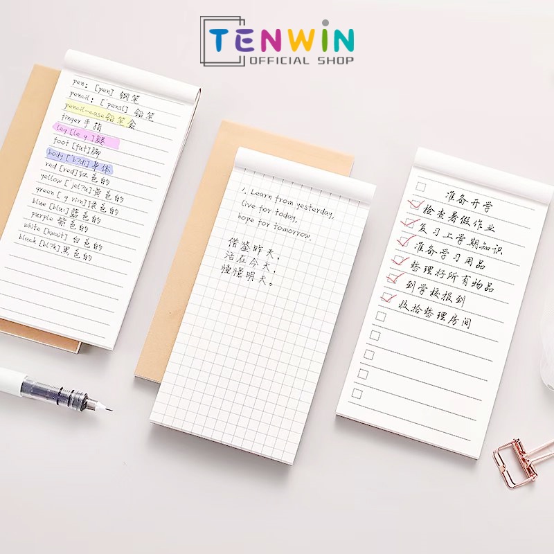 

Buku MIni notebook mini sticky note mini memo notepadsTenwin