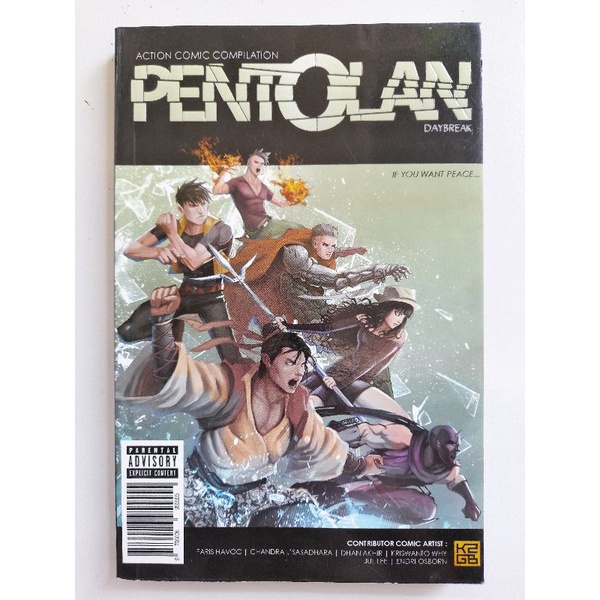 BUKU KOMIK-PENTOLAN DAYBREAK BEKAS PRELOVED