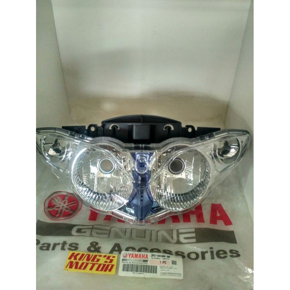 lampu depan jupiter z burhan / reflektor jupiter z burhan asli yamaha