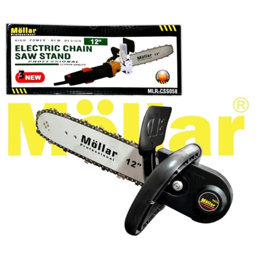 ELECTRIC CHAIN SAW STAND MESIN GERINDA TANGAN 12 INCH MOLLAR CSS058 ECS12A