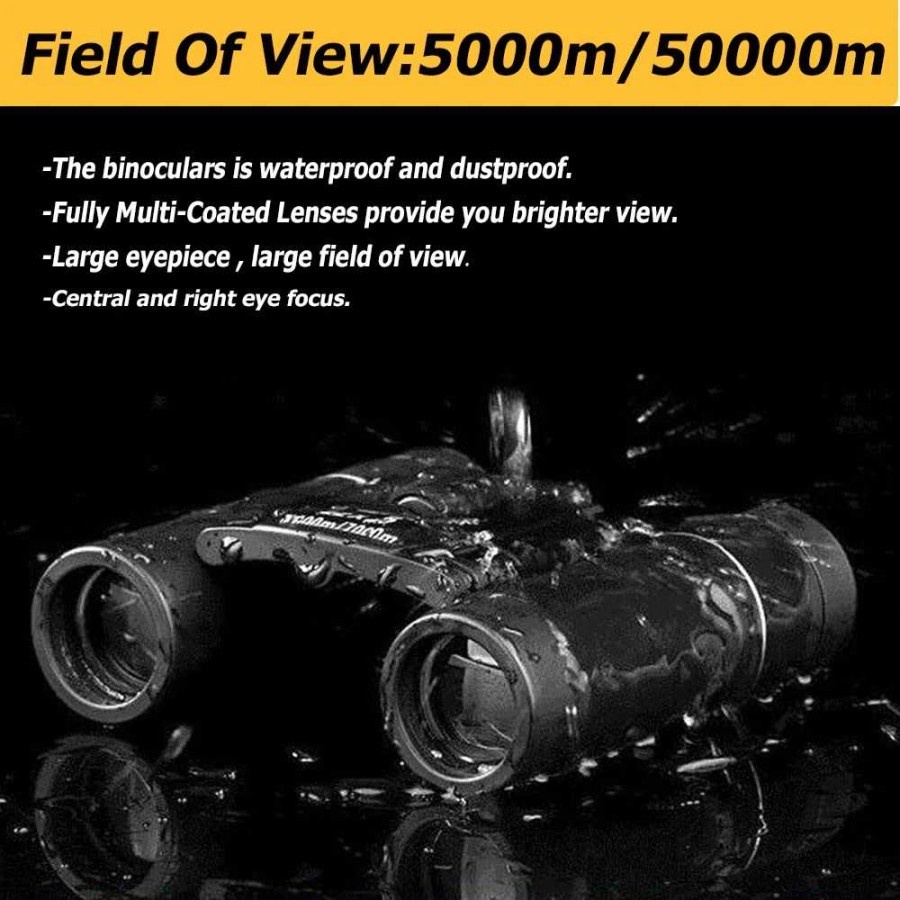 ARSON TEROPONG LIPAT BINOCULAR 300 X 25 50000M WATERPROOF NIGHT VISION