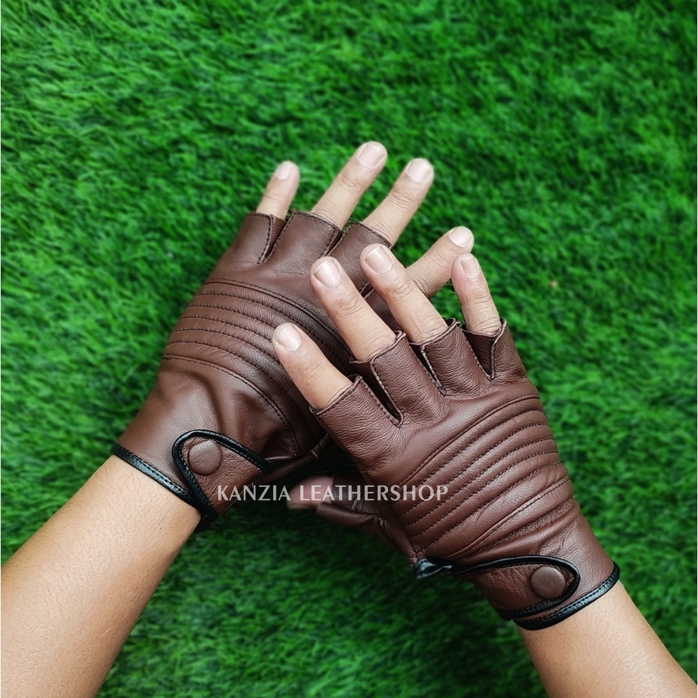 Sarung Tangan Kulit Motor Rider Waves Gloves