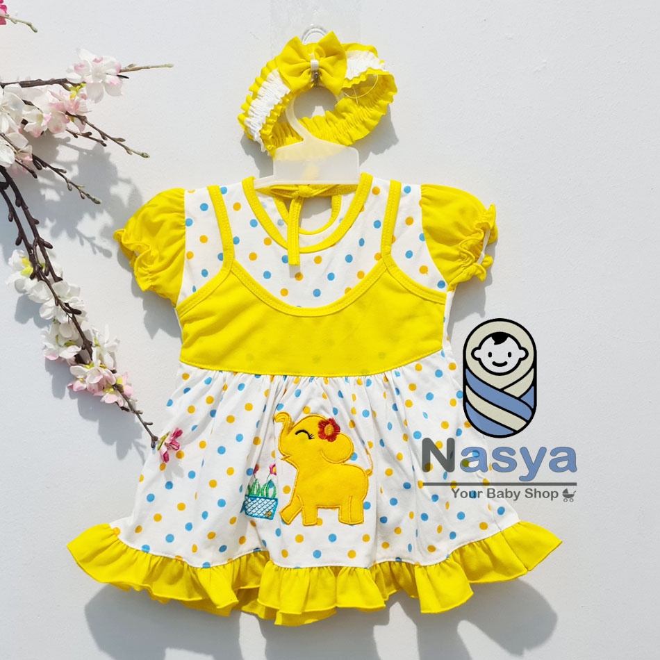 [P-045] Dress Bayi / Dress Anak Perempuan Terbaru - Planet Kids/Planet Kid