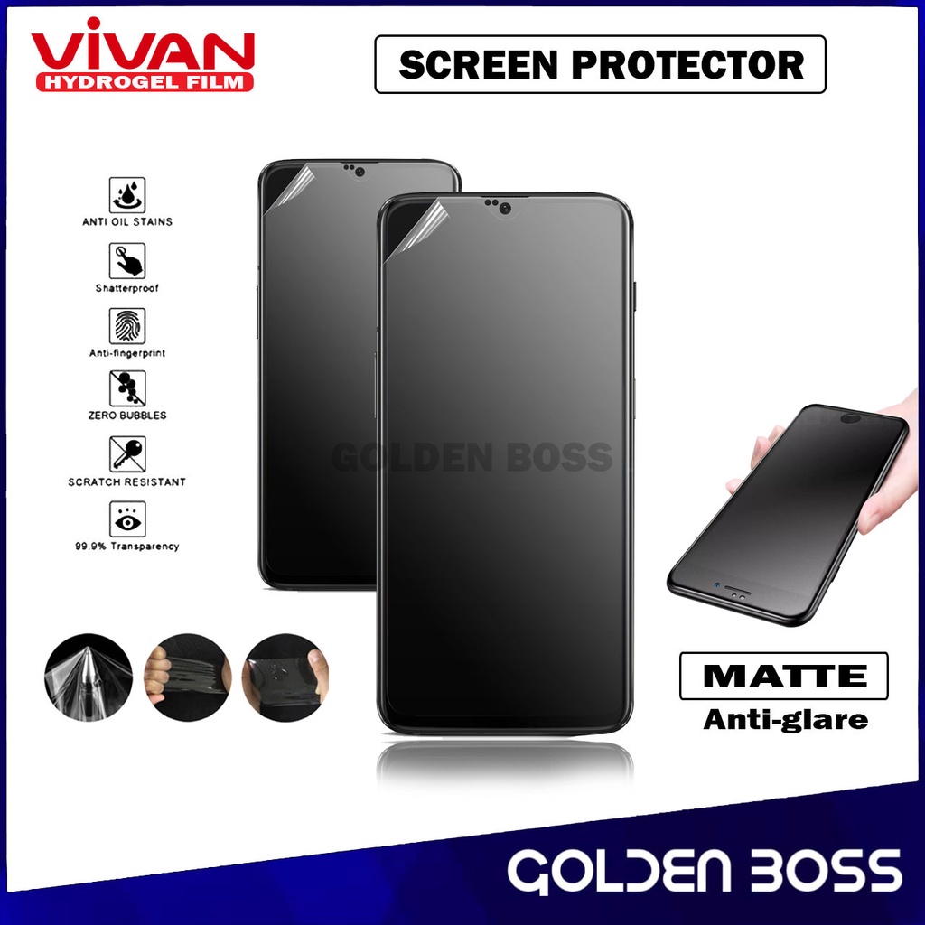 VIVAN Hydrogel Matte Anti Glare LG G6 G7 FIT ONE THINQ V50 THINQ 5G V50S THINQ V60 THINQ