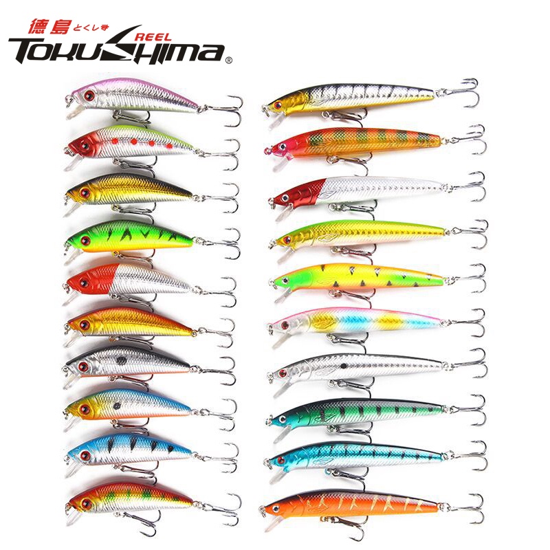 Umpan Buzz Bait Lure Fishing Accessories SwimBait Lure 20Pcs Lure For Fishing Fishing Gear Clouser Minnow Gewang Fish bait Floating Lure Top Water Lure Fishing Bait Minnow Lure Fishing Lure Spinner Bait Fishing Bait Set