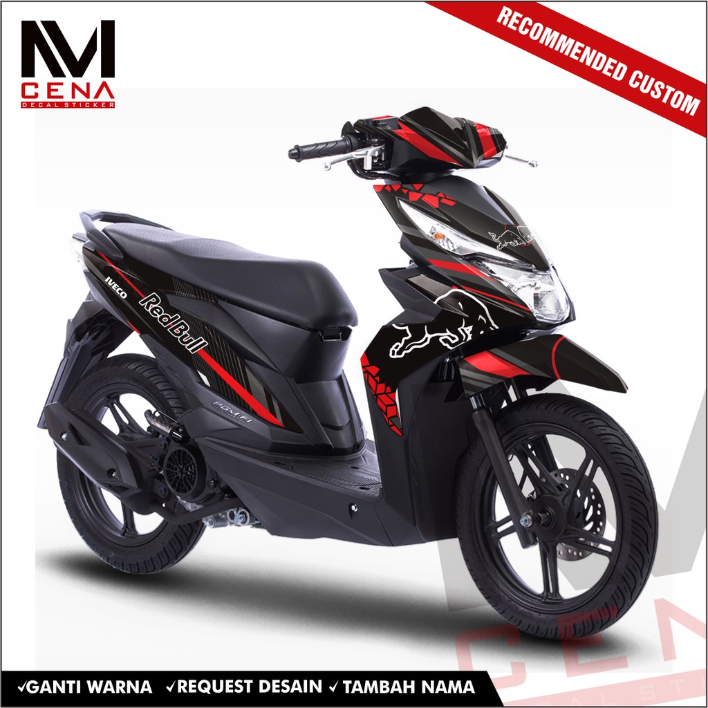 Sticker decal all new beat esp full body, Sticker beat esp ,striping full body beat esp bull
