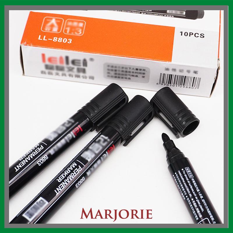 Permanent Marker Spidol Permanen Round Tip Joyko Refillable-MJD