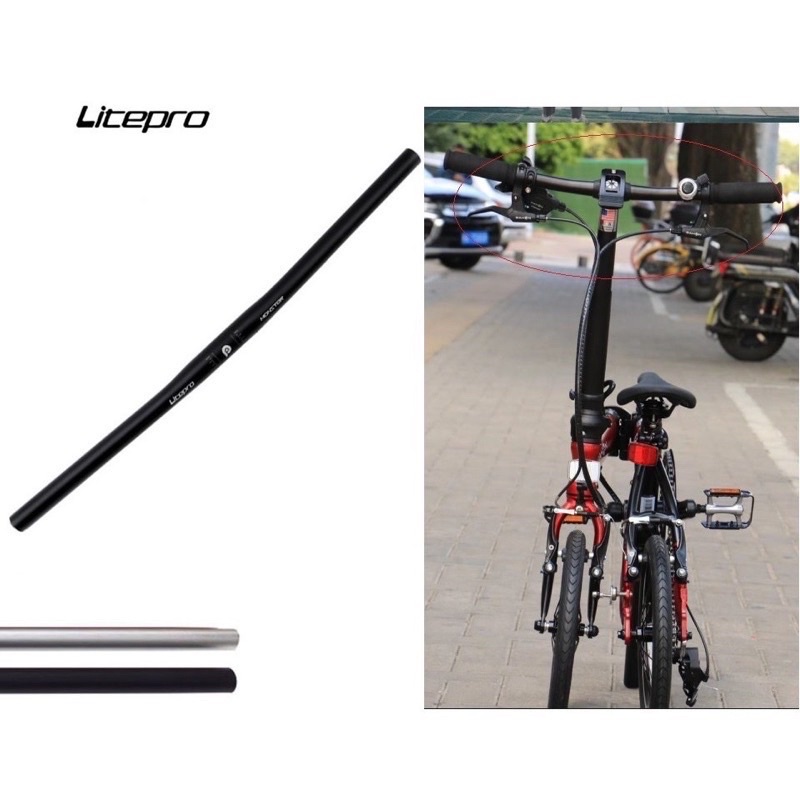 HARGA PROMO**** Handlebar Stang LITEPRO Monster Sepeda Lipat25,4x580m