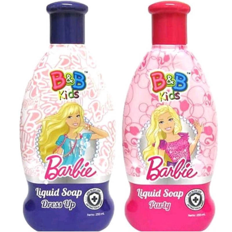 B & B Kids Barbie LIQUID SOAP 250ml