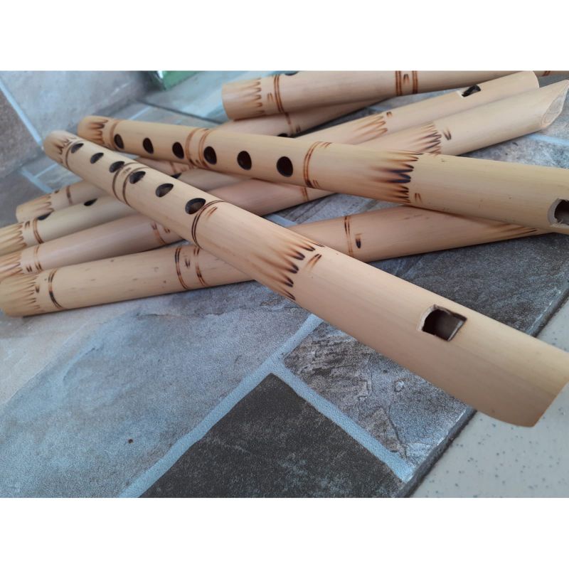 Mainan Tradisional/ Alat Musik Tradisional / Seruling Bambu