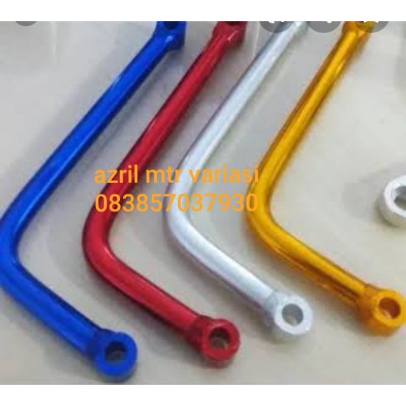 Breket Pangkon L Knalpot Ninja R/Ninja RR Cnc