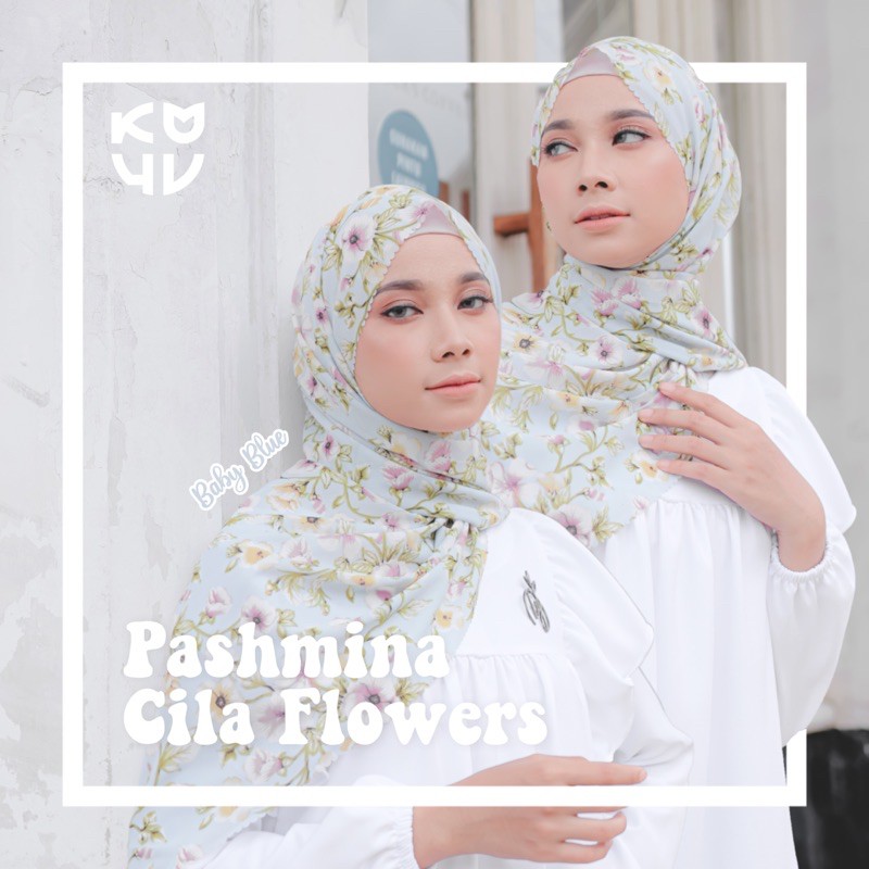 Hijab Pasmina kode Cila fLowers Hot Sale