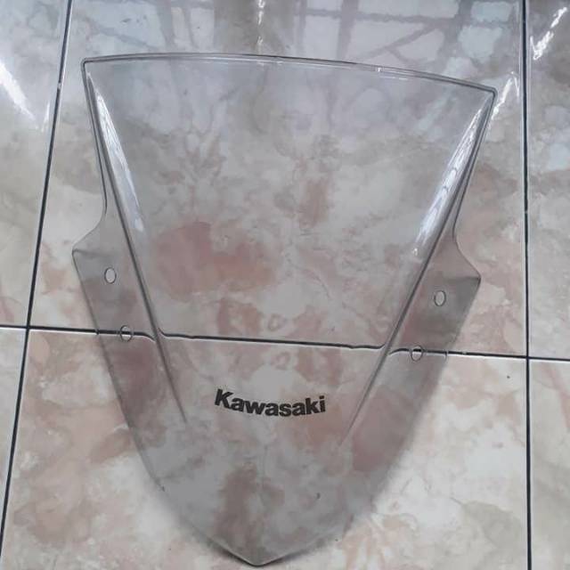 Winsil visor ninja 250 fi old original ori standar asli kawasaki winshield