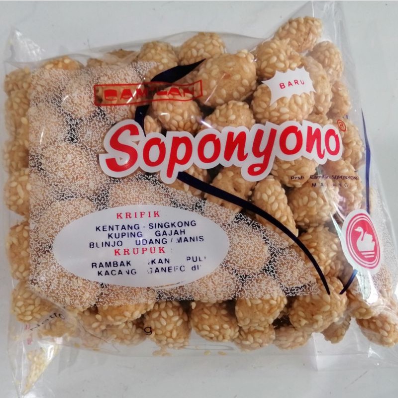 

Soponyono Keciput Wijen isi 180gram