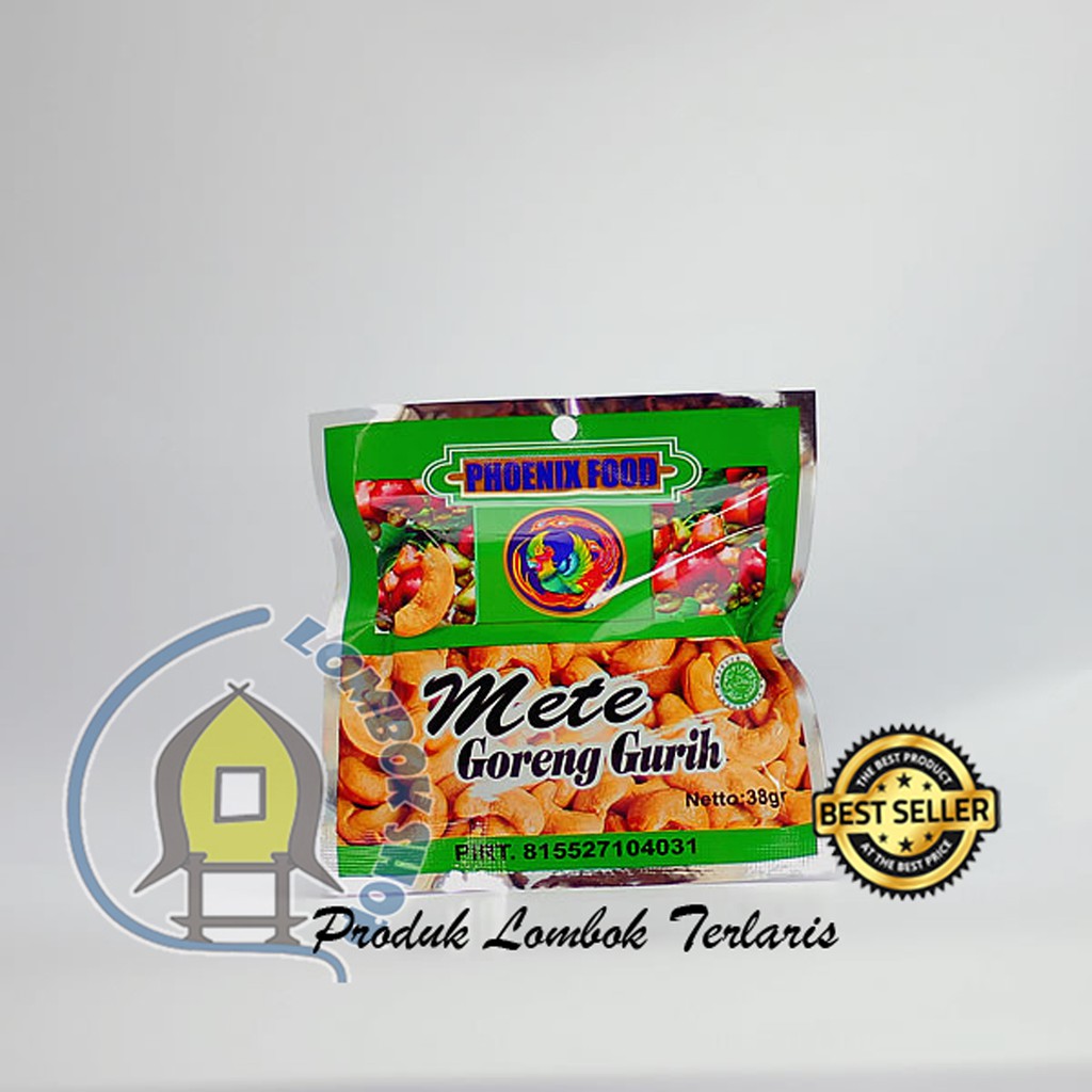 

Kacang Mete Phoenix Goreng Gurih Khas Lombok 38 Gram