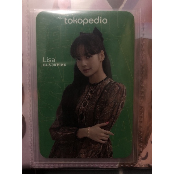 [BOOKED] Photocard PC lisa toko hijau