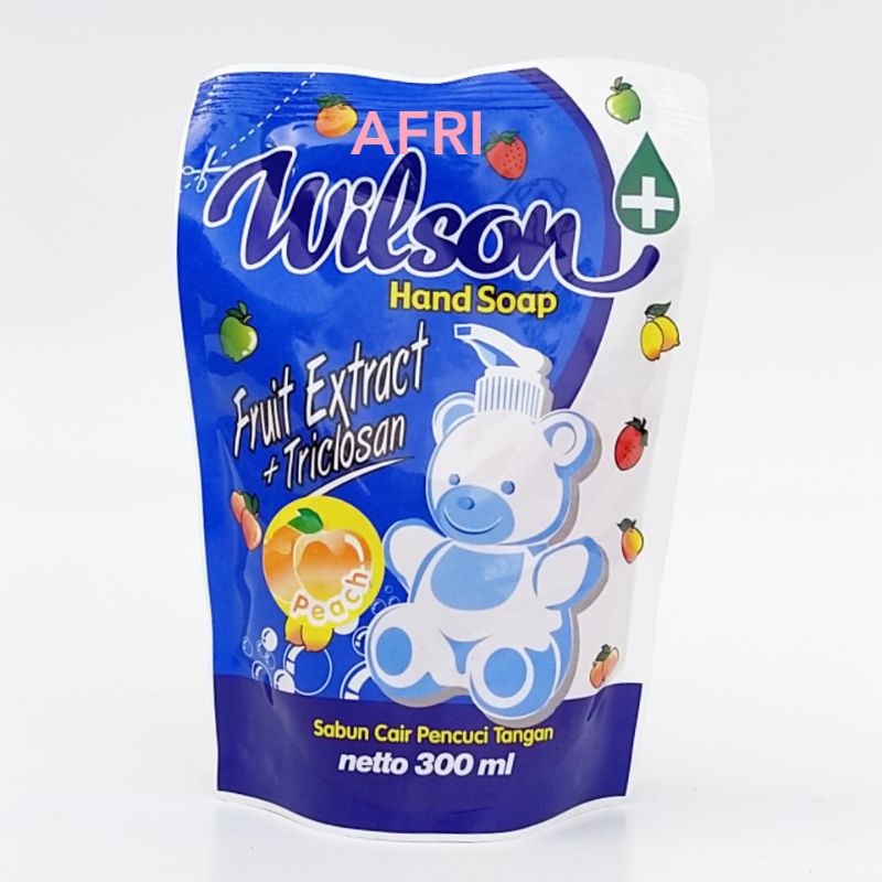 Wilson Sabun Cuci Tangan Hand Soap Refill 300ml AROMA PEACH