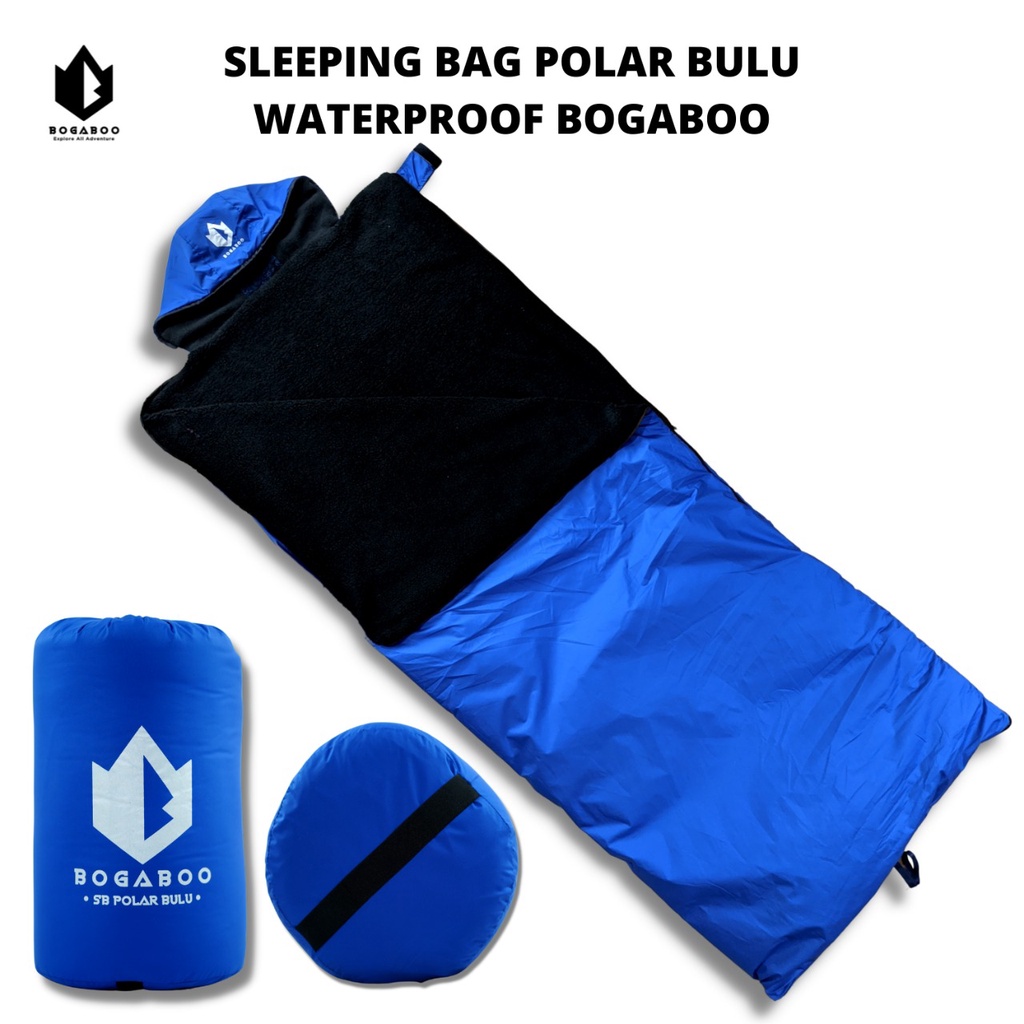 Sleeping bag BOGABOO polar bulu waterproof - sleepingbag - sb - slepingbag waterproof - sleping bag polar tebal - sleeping bag polar bulu tebal - sleepingbag gunung - outdoor - hiking - SB BULU BOGABOO