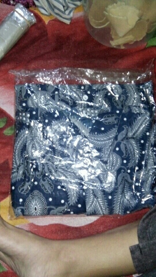 Bswart Batik Hrb026 Kenongo Hem Pendek Padi Pekalongan M L Xl Xxl Batik Pria Murah Modern Grosir