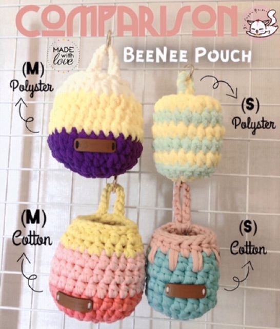 BeeNee Pouch Size S Cotton, Pouch Sugar Glider by JeSugarGlider