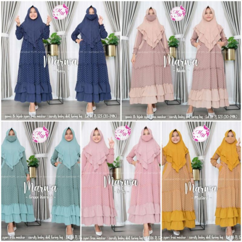 Marwa Gamis Set by M2M