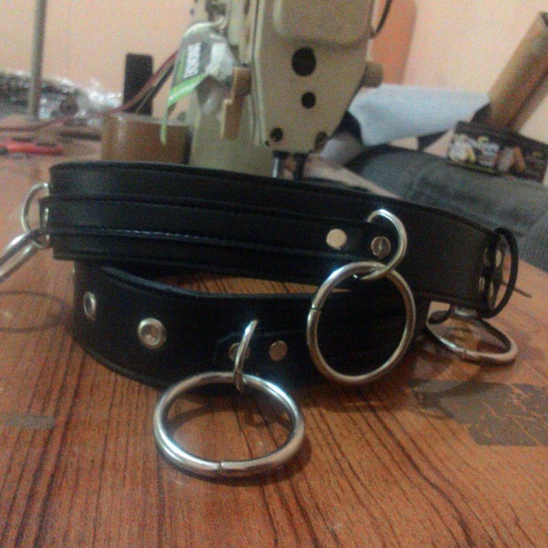 Eightball Ring O belt / sabuk spike / sabuk punk